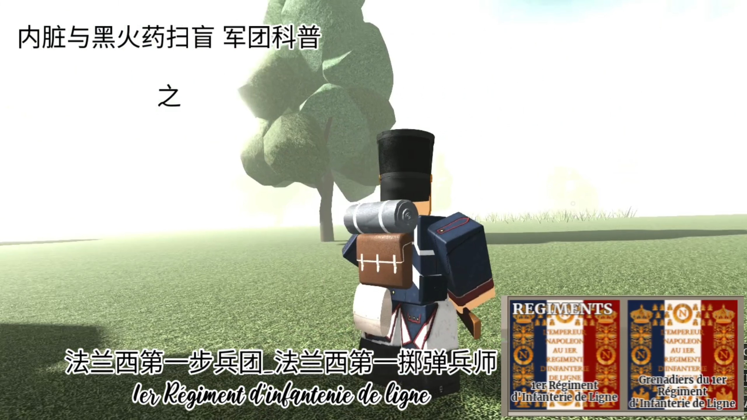 内脏与黑火药 制服扫盲 之 法兰西第一掷弹兵团（改版×N PRO MAX）