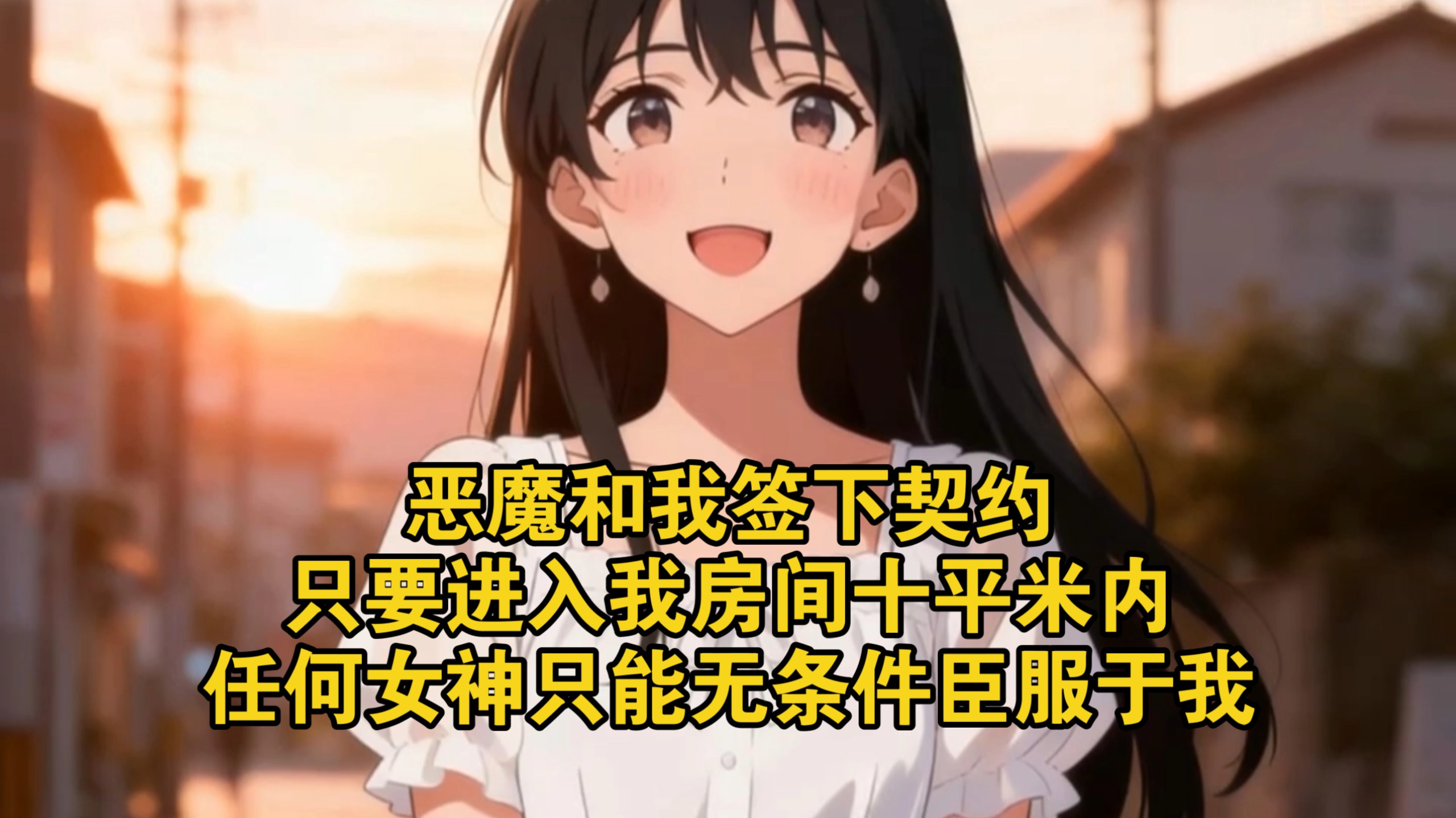 恶魔和我签下契约，只要进入我房间十平米内，任何高冷女神都会无条件的臣服于我！