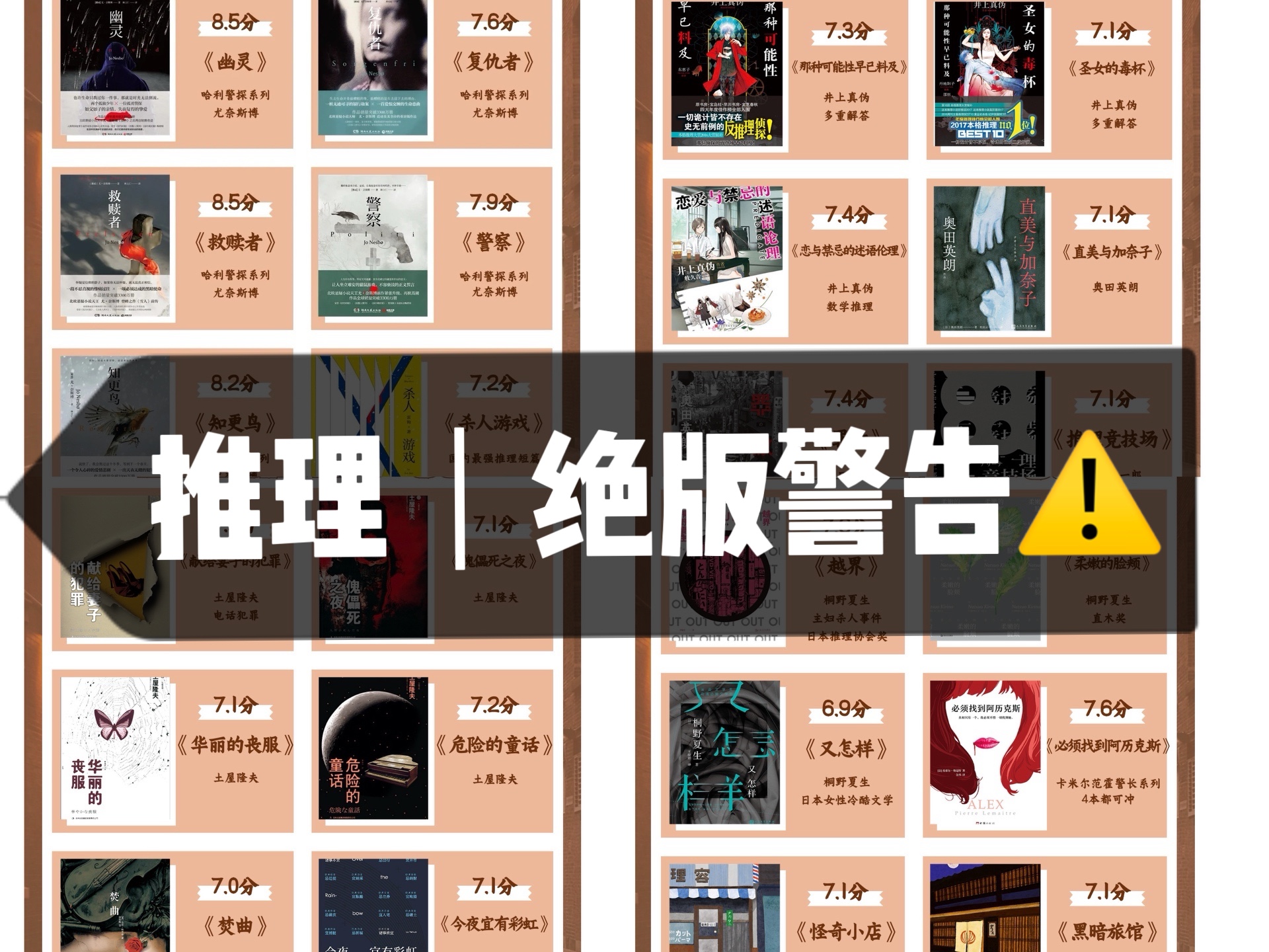 推理｜遇到了请闭眼入。不看这篇至少多花四位数