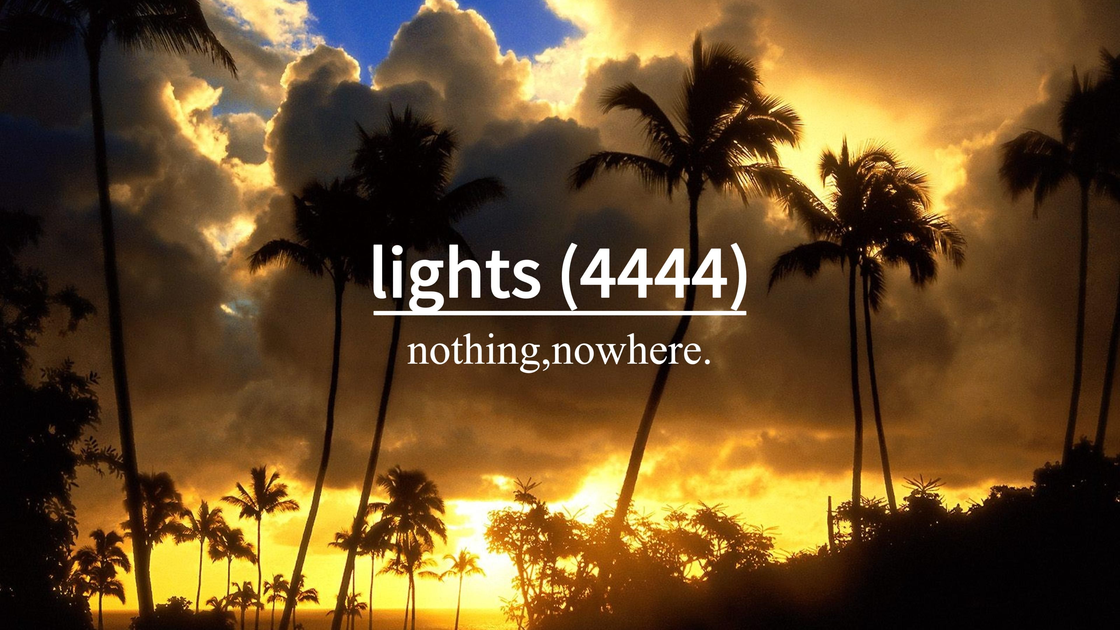 “这个鼓点让我整个人都感到了美好”《lights (4444)》