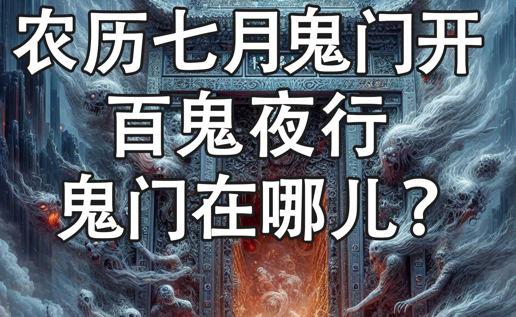 农历七月鬼门开，百鬼夜行，鬼门在哪儿，你知道吗？
