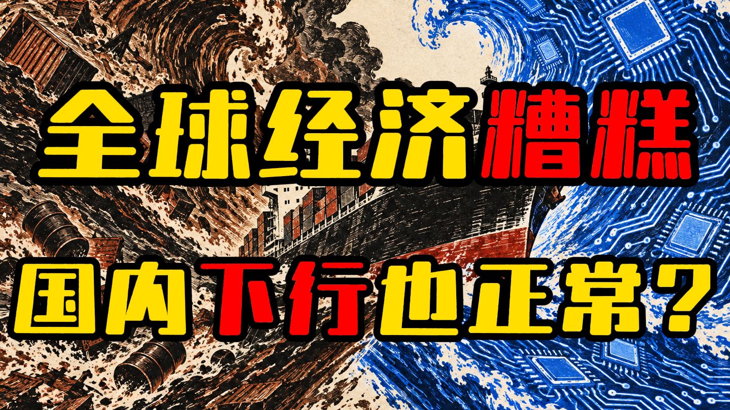 全球经济真不行吗？大家都差，我差也正常？为什么我反对这话？