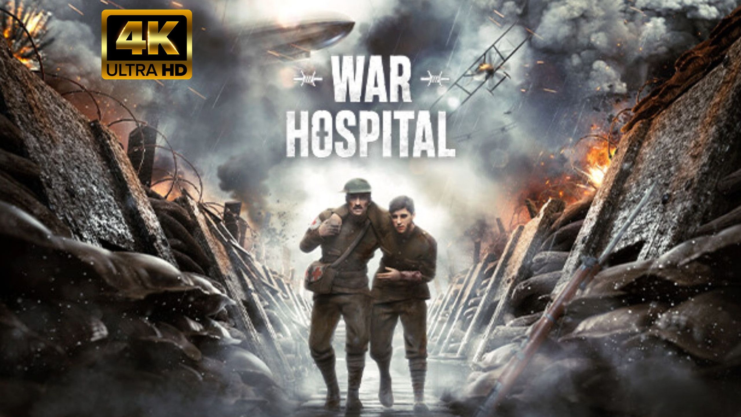 【战地医院】4K丨War Hospital丨全章节丨一战绞肉机医生日常丨厄小幺全流程实况解说