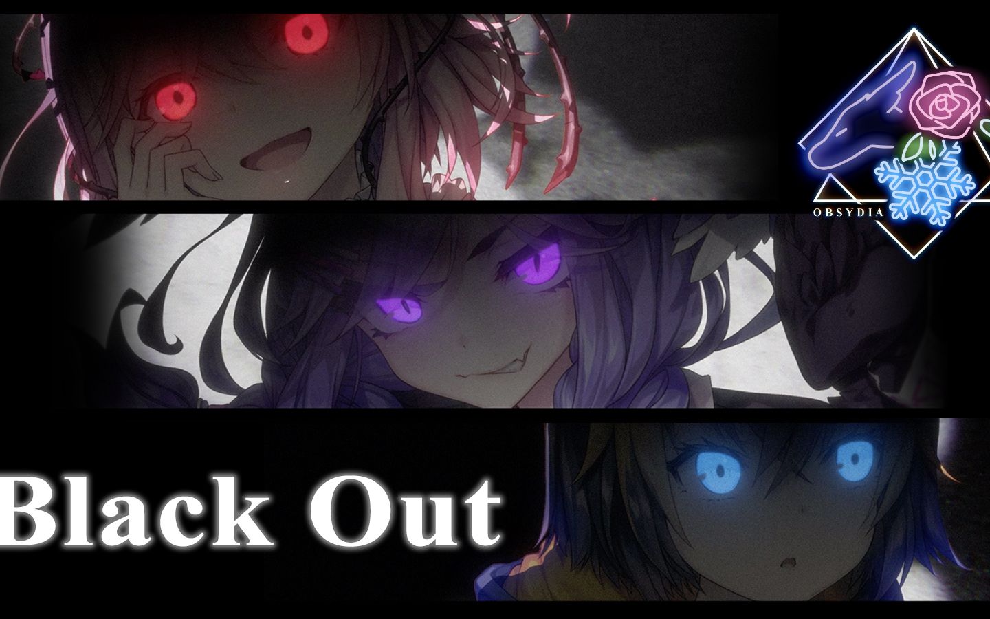 【NIJISANJI EN】OBSYDIA - Black Out （黑暗侵袭）「Official Music Video」