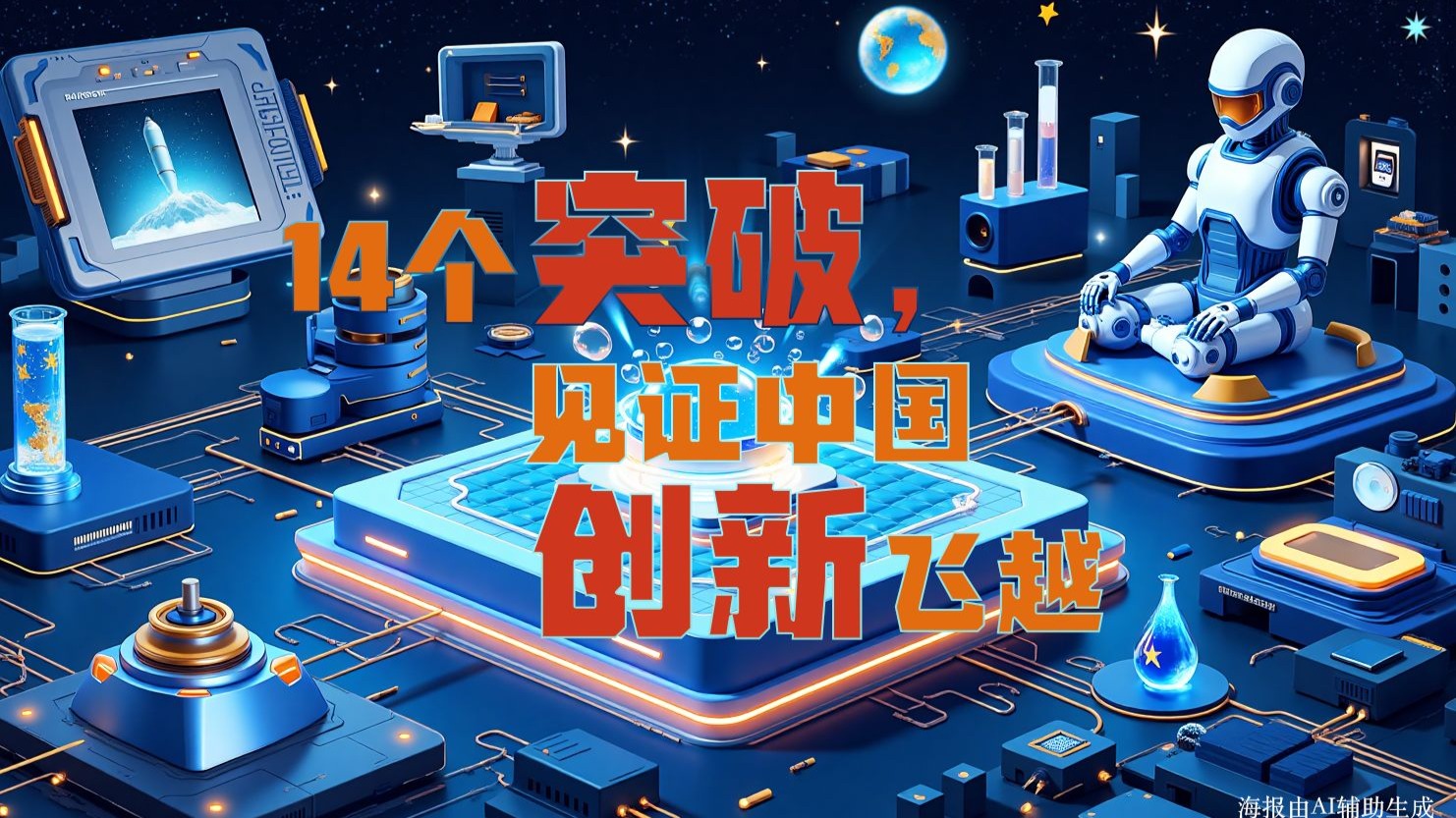 14个突破，见证中国创新飞越