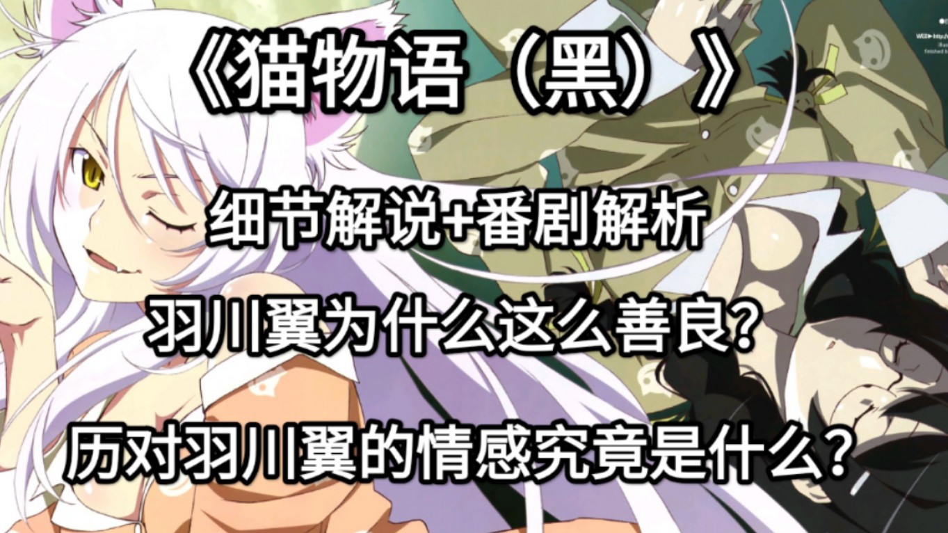 [番剧解析/猫物语（黑）]羽川翼的救赎之道（上）