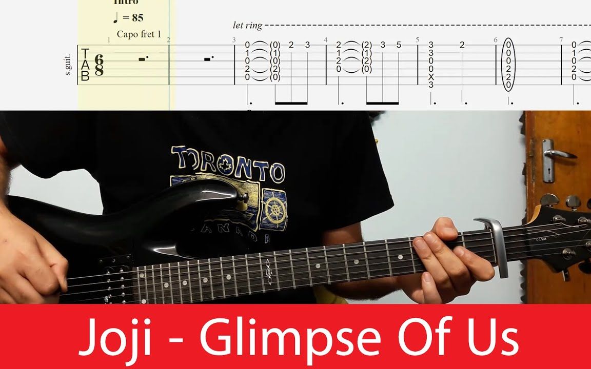 Joji 《Glimpse Of Us》（课件可下载）