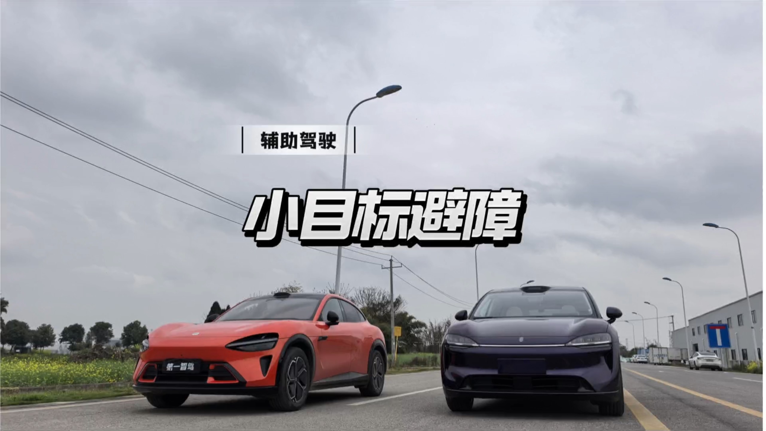 辅助驾驶小目标避障测试