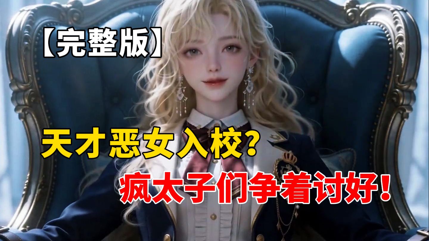 【完整版】天才恶女入校？疯太子们争着讨好！！！