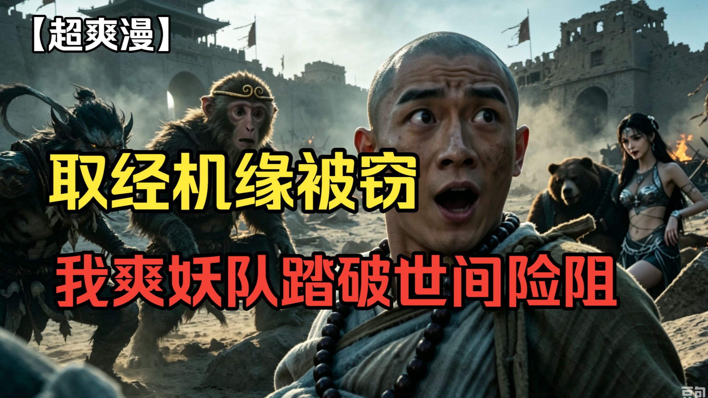【一口气看爽】禅心渡妖：正统取经卷疯了，备胎另辟蹊径收服群妖！