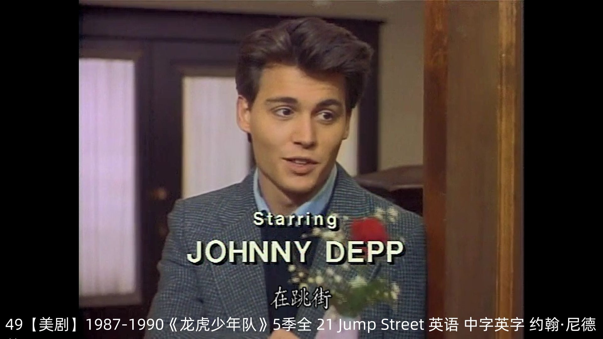 星爷《逃学威龙》之原版【美剧】1987-1990《龙虎少年队》5季全 21 Jump Street 英语 中字英字 约翰·尼德普