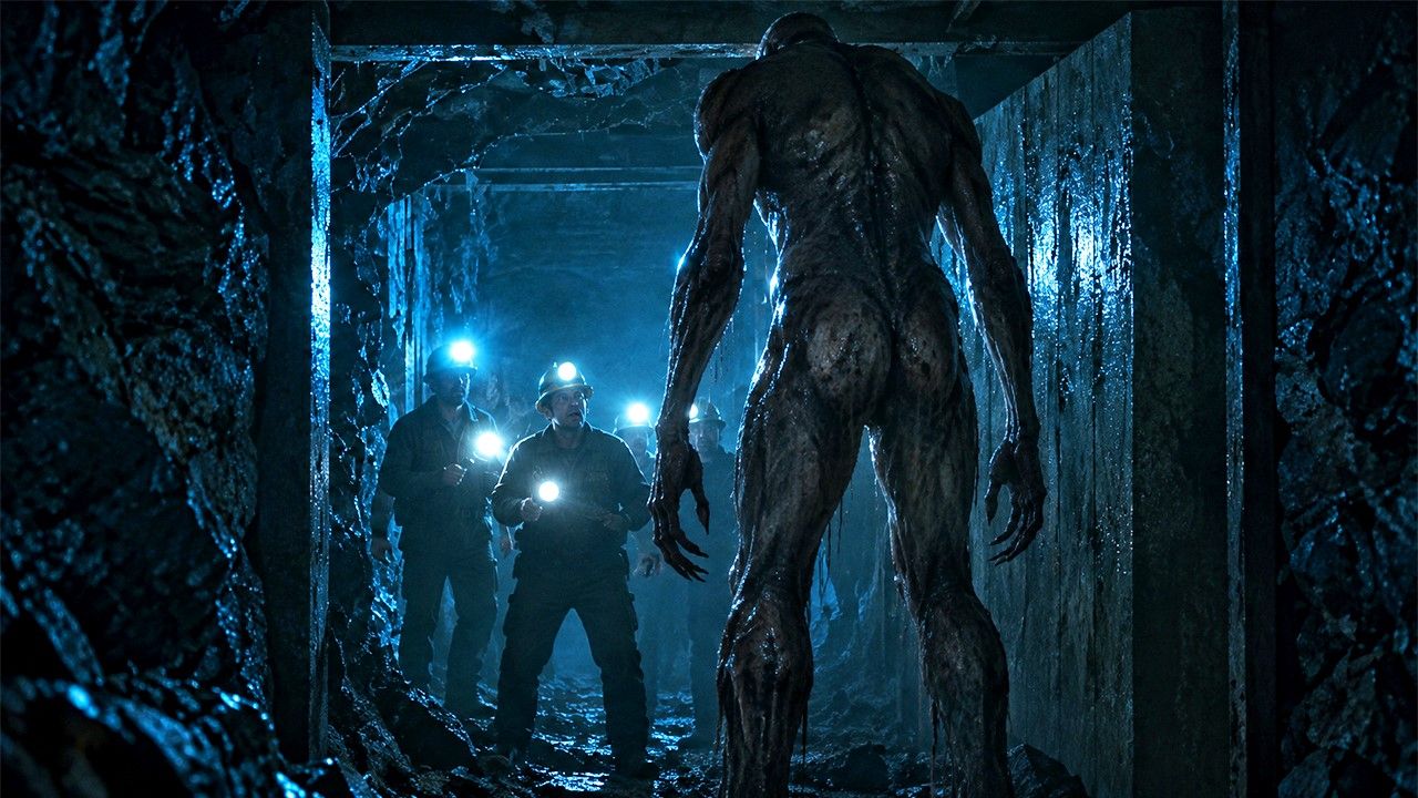 2026怪兽猛片《幽暗矿兽》，矿工挖开百年禁区，整座矿区沦为人间炼狱！