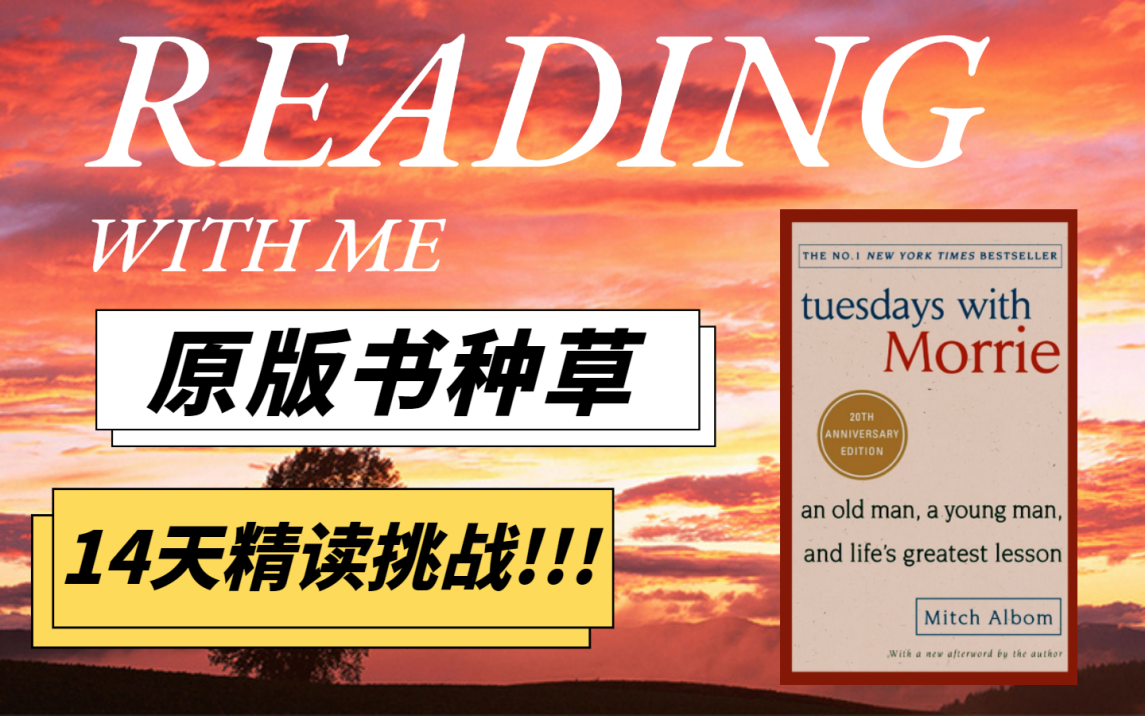 「已完结」《Tuesdays with Morries》 原版书精读 | 相约星期二