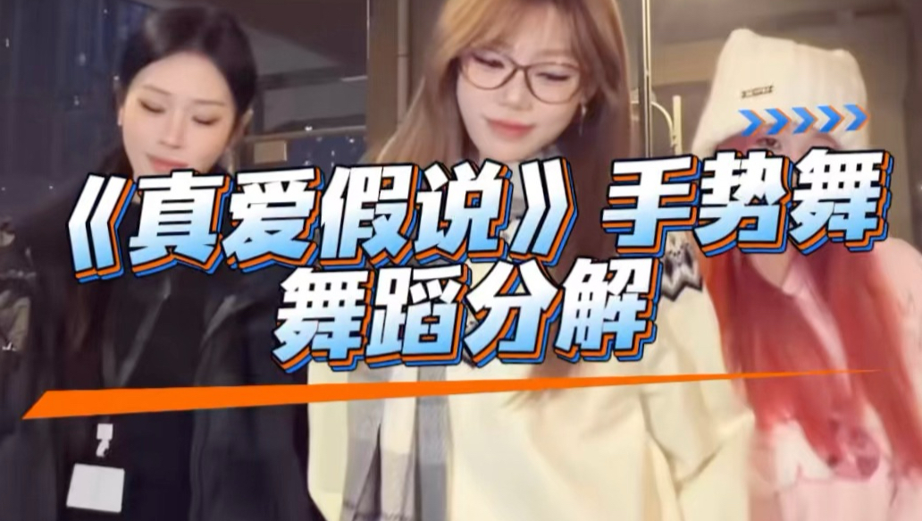 《真爱假说》手势舞舞蹈分解