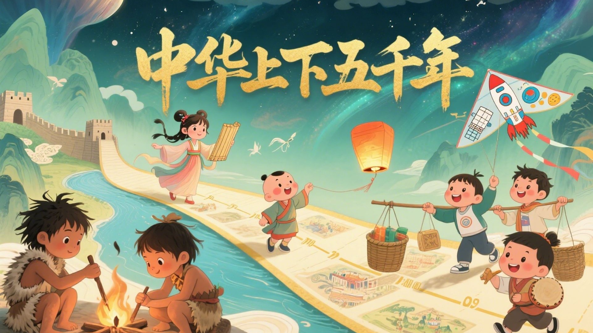 【139集】给孩子看的中国历史启蒙，中华上下五千年动画，3-12岁孩子历史启蒙