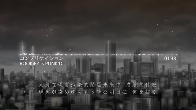 【繁中字幕】ROOKiEZ is PUNK'D - コンプリケイション ( 無頭騎士異聞錄 OP2 )