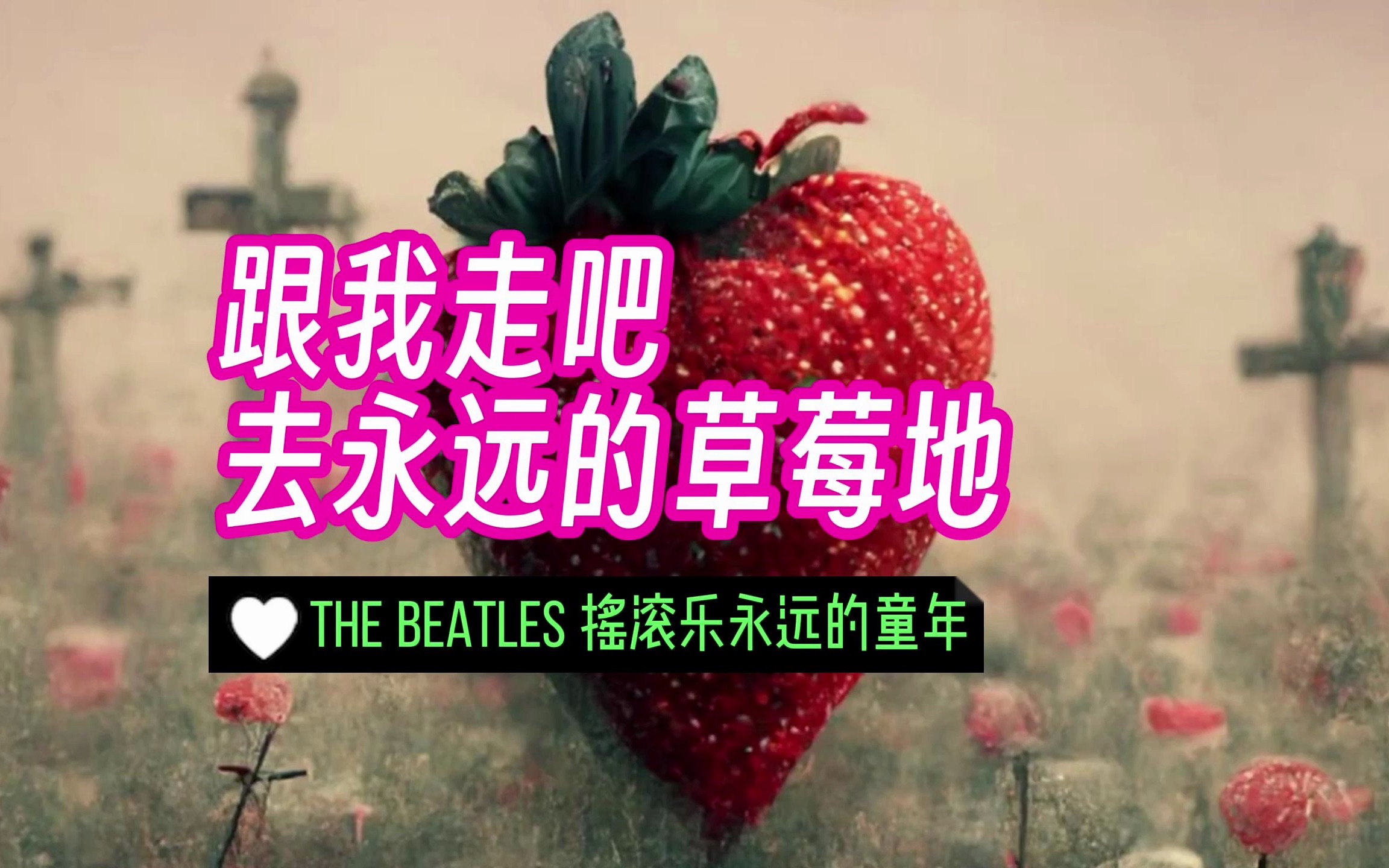 一个人永远走不出他的童年——约翰列侬和他永远的草莓地。