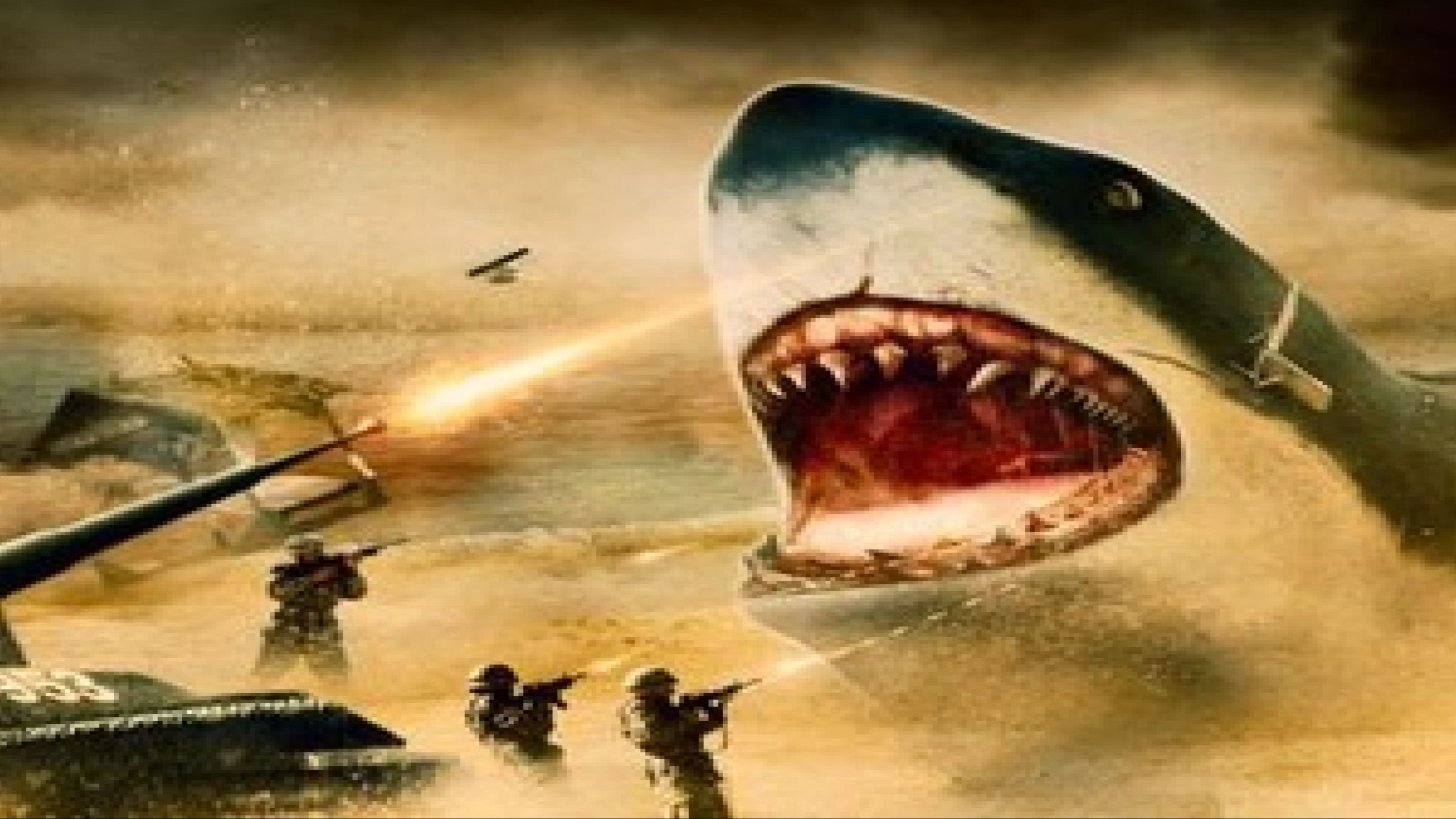 《Super Shark》中的鲨鱼镜头
