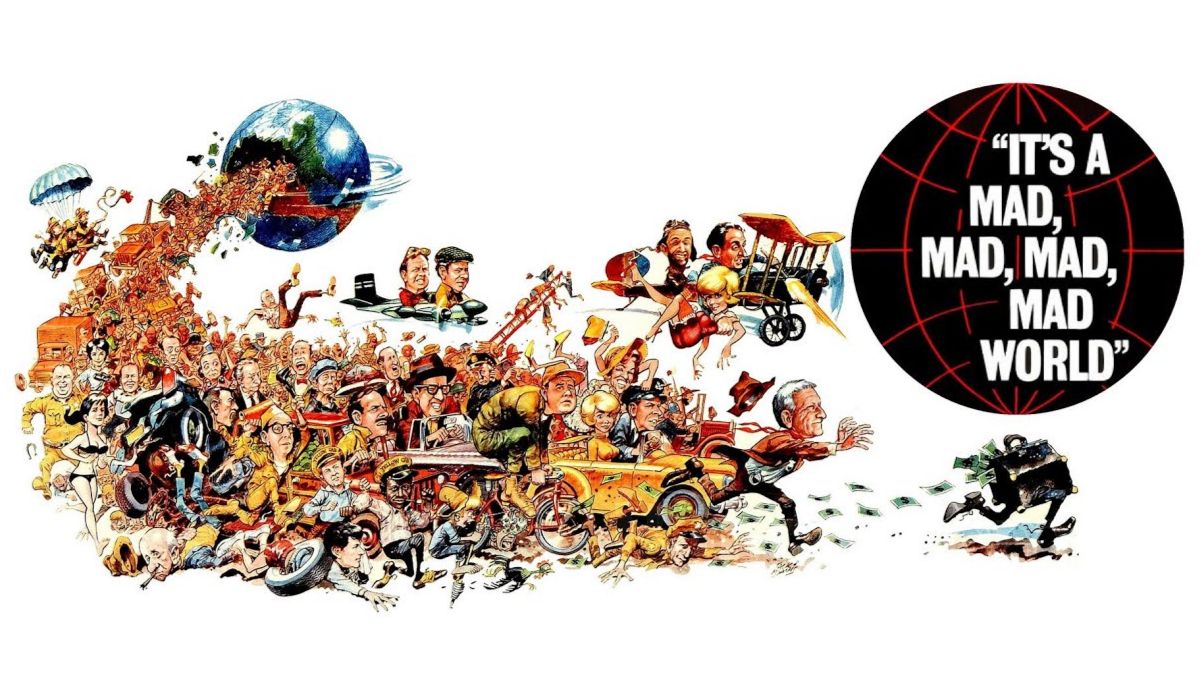美国经典喜剧犯罪冒险：疯狂世界 (金像奖获奖作品 / 1963)