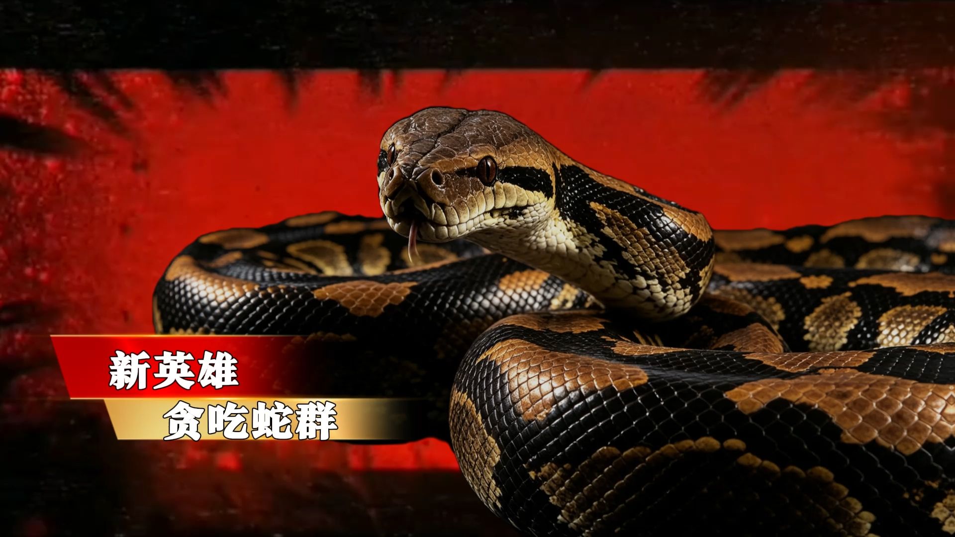 用游戏的方式解说恐怖片《狂蟒之灾2》