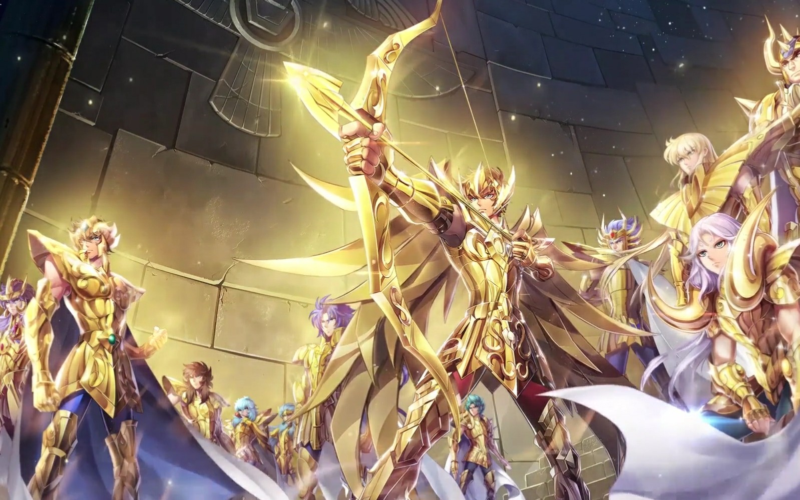 圣斗士星矢战记の黄道十二宫篇！