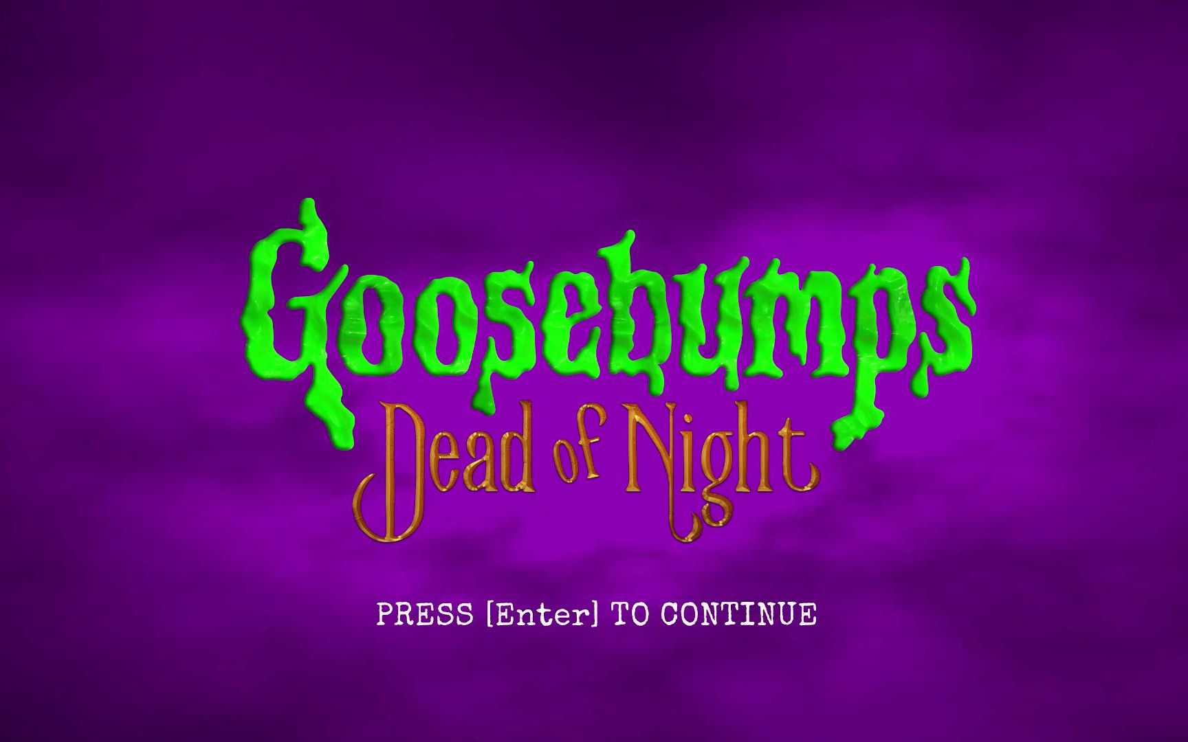 【陆晨】《鸡皮疙瘩：寂静深夜 Goosebumps Dead of Night》通关