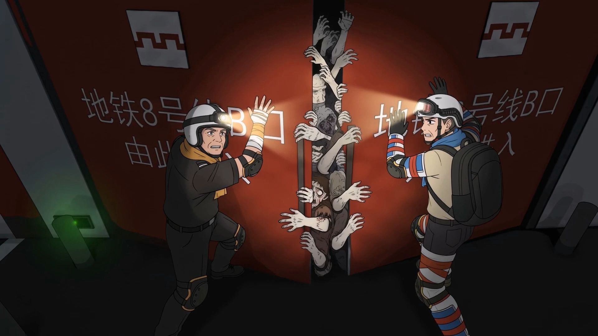《超市防线》第二季 第2集 丧尸爆发叠加极端高温，我却找到了无人地铁站！