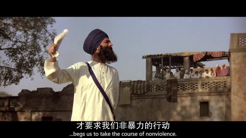 电影《甘地传》中的阿姆利则惨案