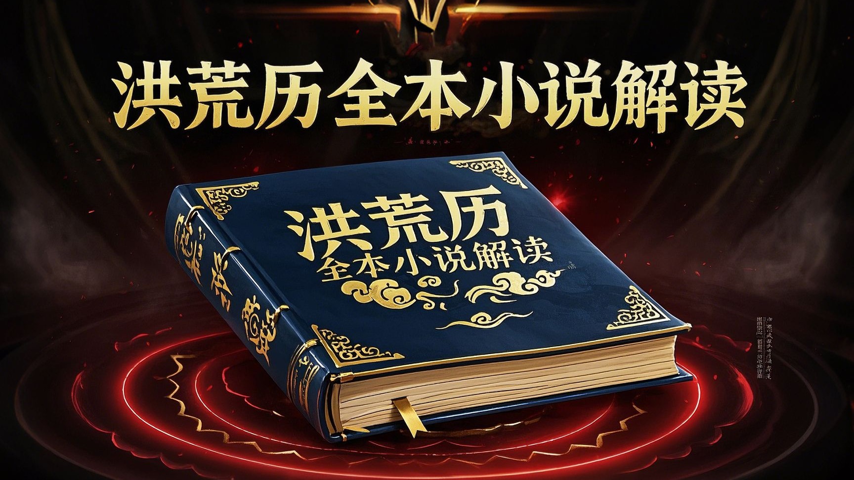 【飘扬说书】《洪荒历》原著小说全本精读，无限恐怖续作，700万字一口气看完！配音有声书！