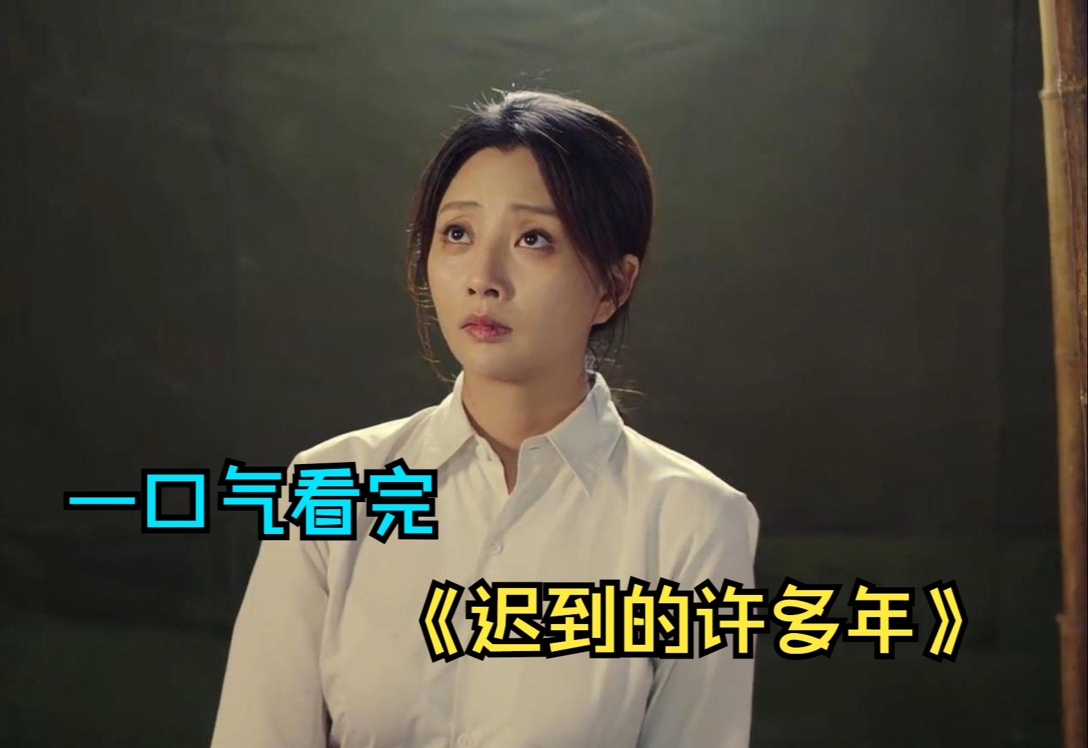一口气看完年代剧《迟到的许多年》，殷桃还是那么美，晓明哥当时还没那么油腻