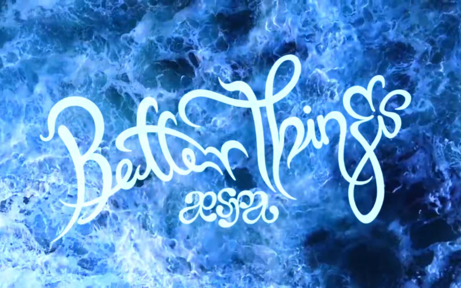 【aespa】Better Things led舞台背景视频 梦幻海洋风