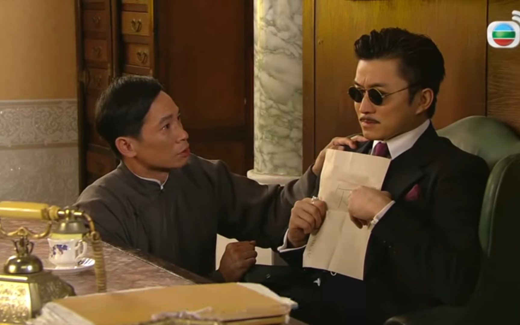【陳豪&amp;陳山聰】《天梯》苗天♡黎老板 真愛CUT-1 一見鐘情篇