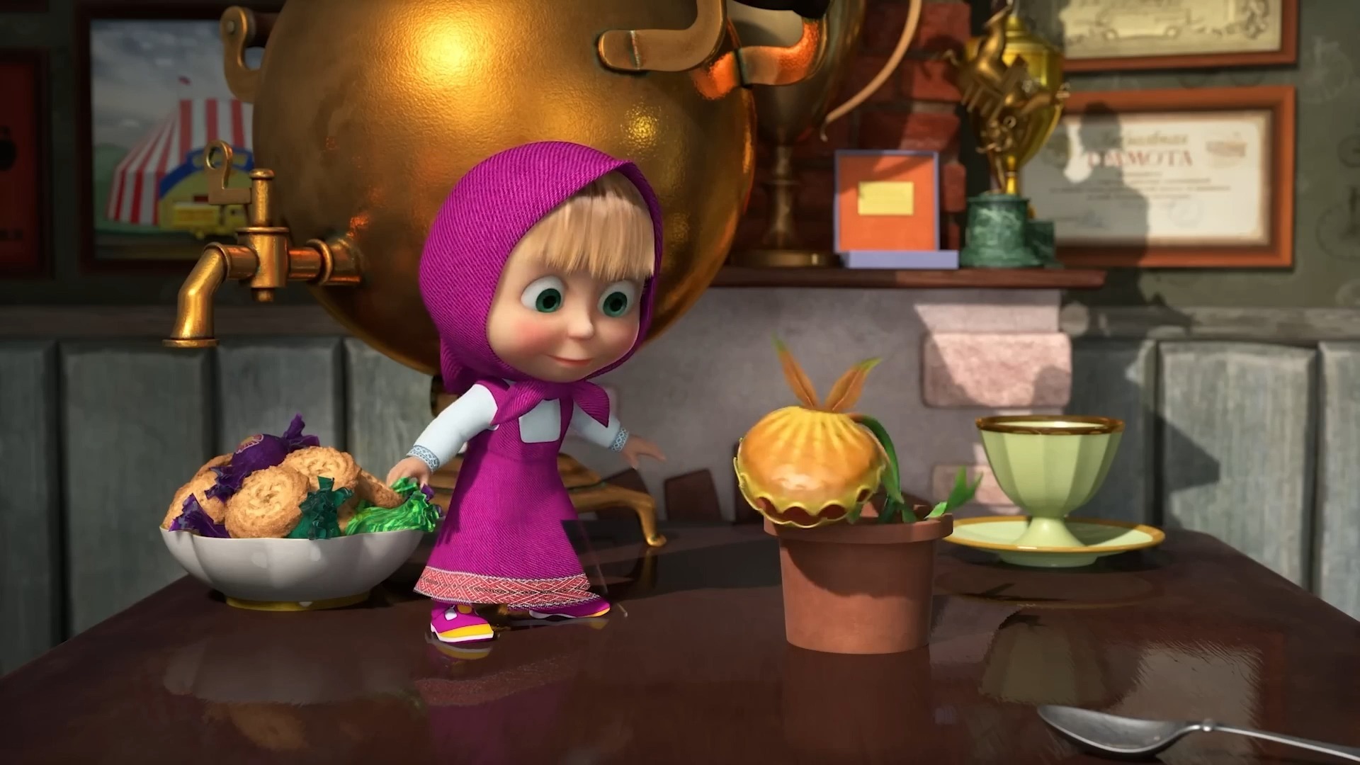 英语动画片Masha and the Bear 2022(一）