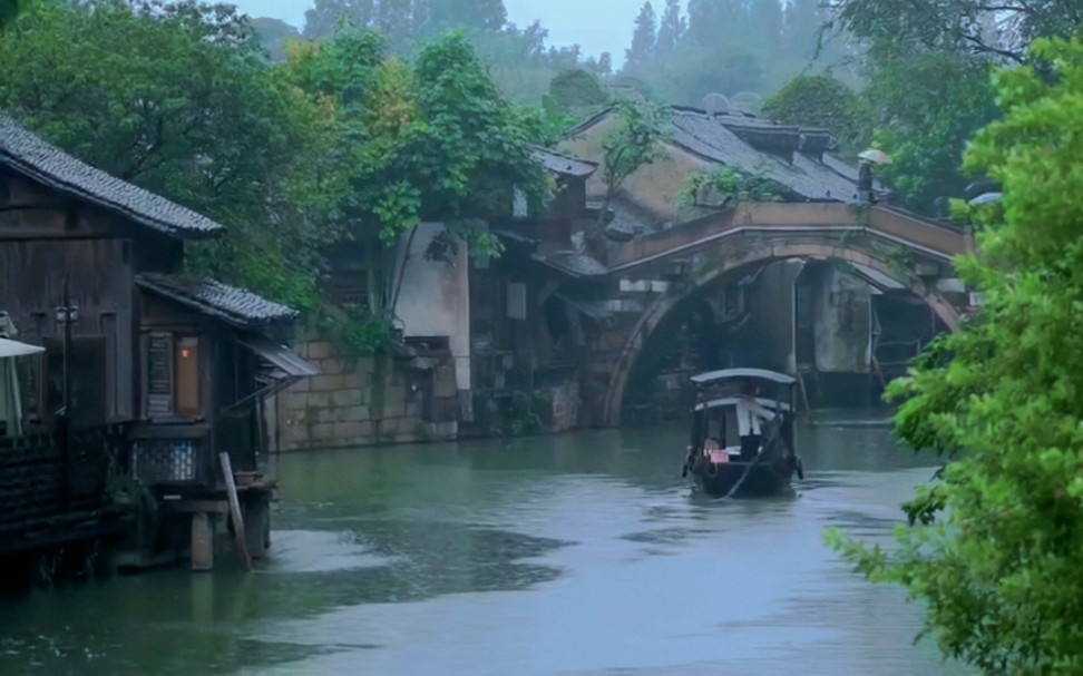 烟雨行舟 Ι “我本无意入江南，奈何江南入我心”