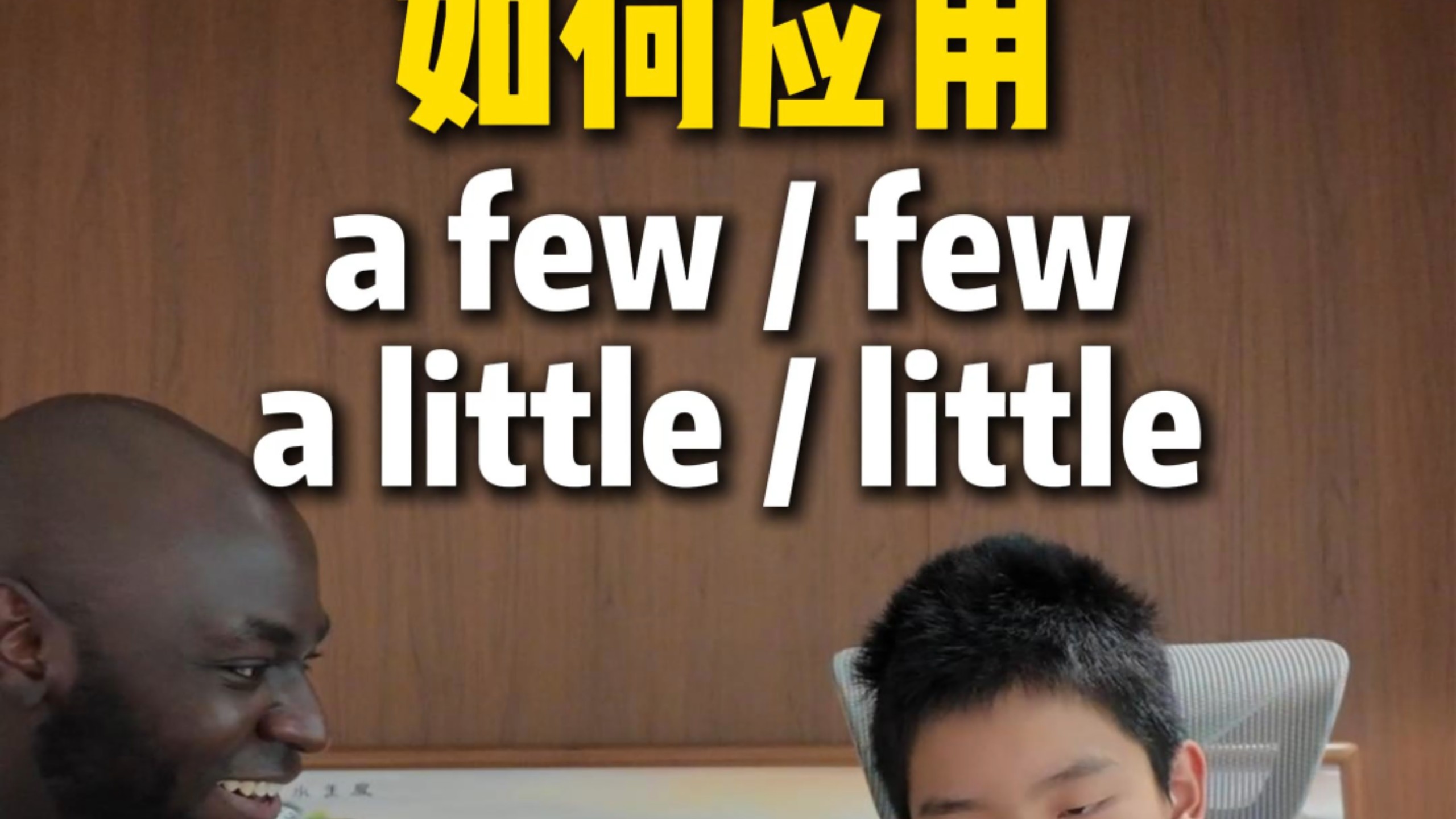 a few/few/a little/little