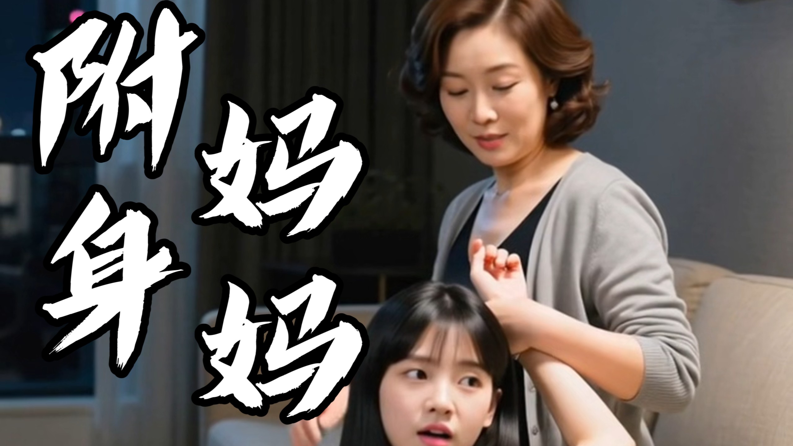 【AI诡片】我附身暗恋女生的母亲，为所欲为……