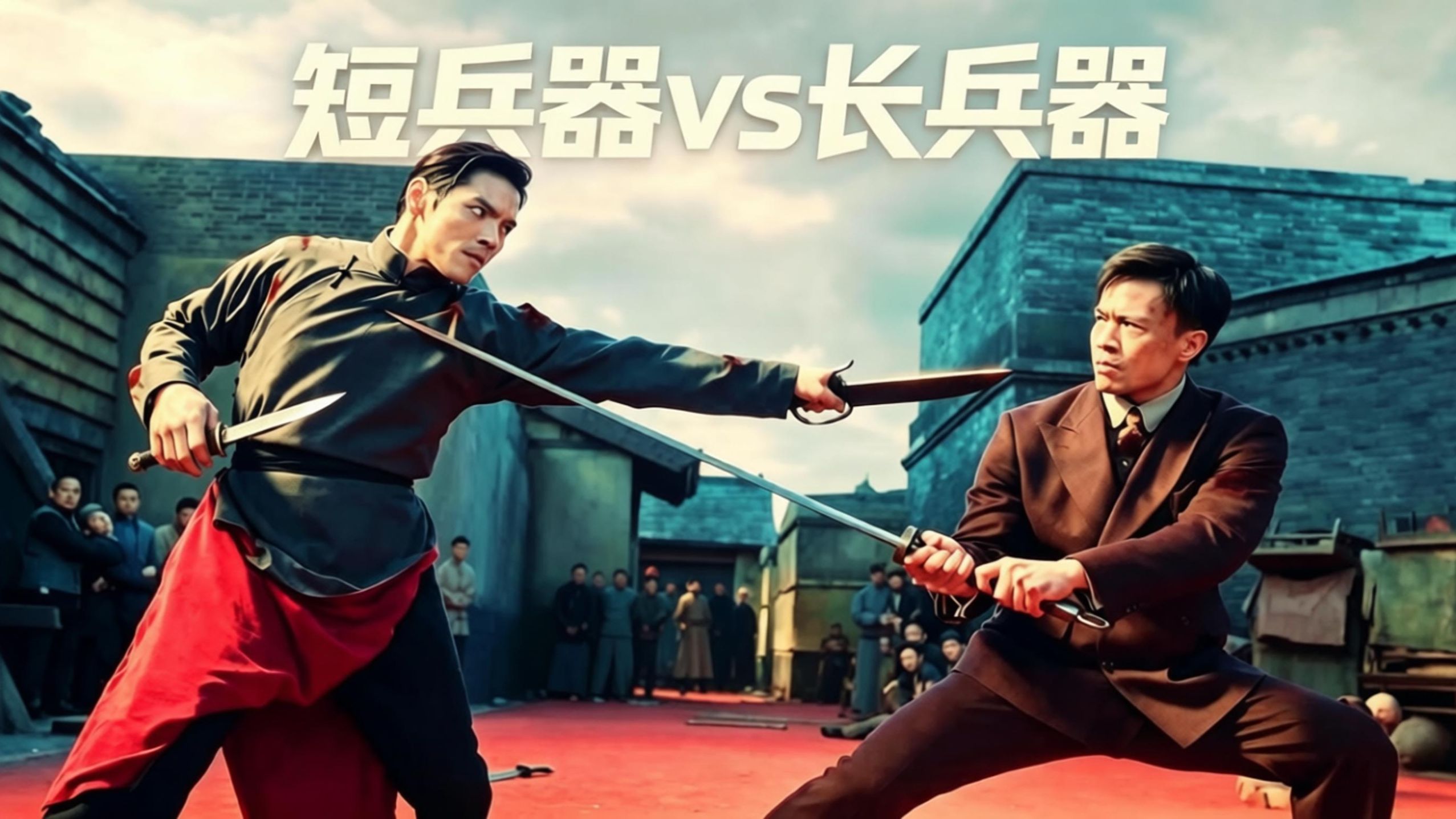 长兵重控距，短兵重贴身，长短器械对战的核心逻辑！