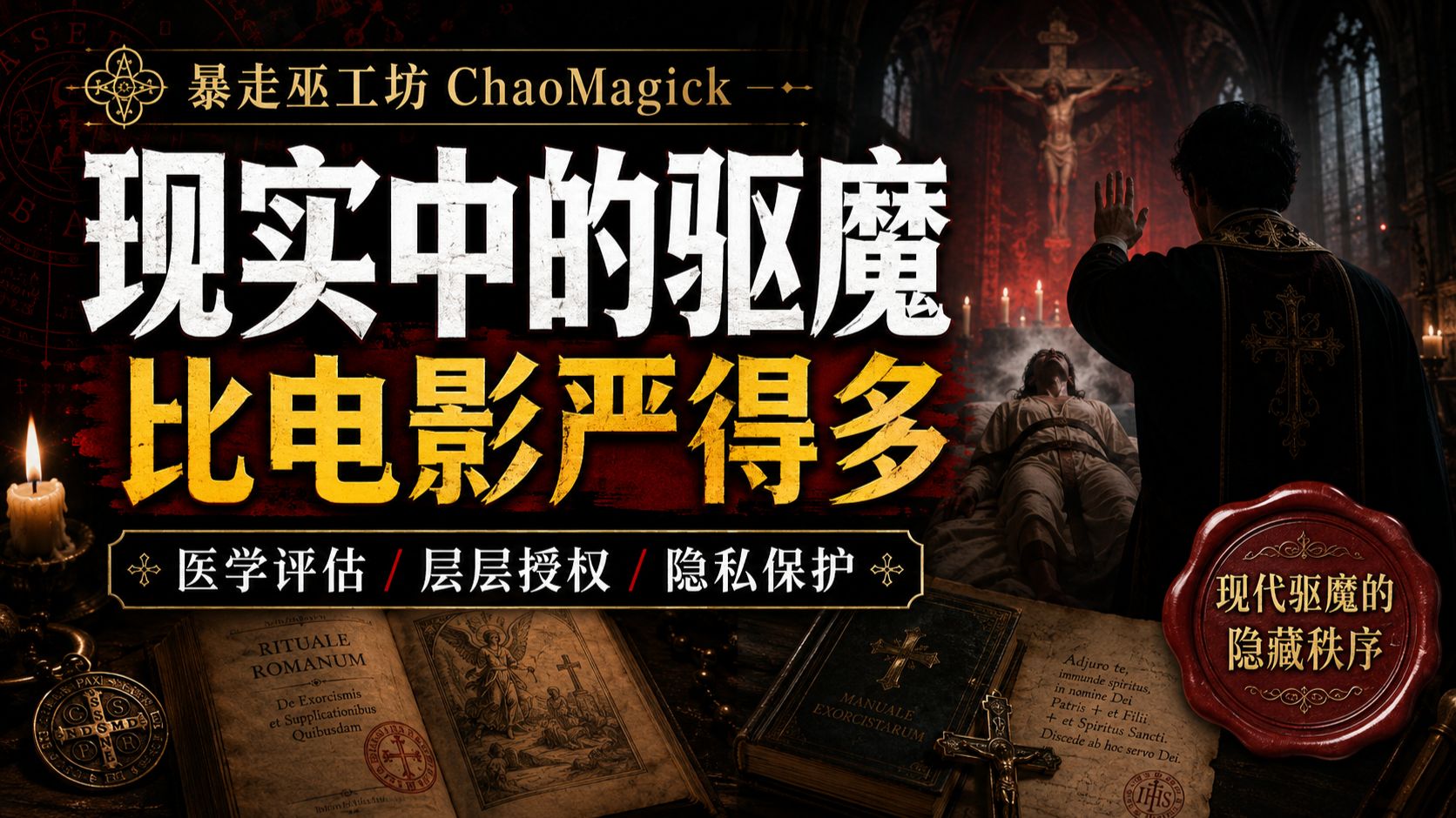 公开课|现实中的西方驱魔到底怎么进行？比恐怖片复杂得多 论现代驱魔的隐藏秩序