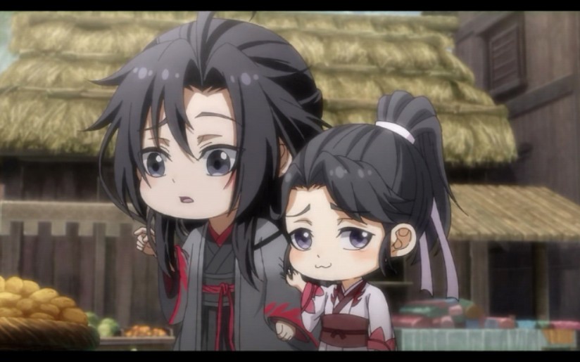 【魔道祖师Q】（羡:你叫他爹爹叫我什么？阿苑:阿娘  ）阿苑这么小就早已看透了一切