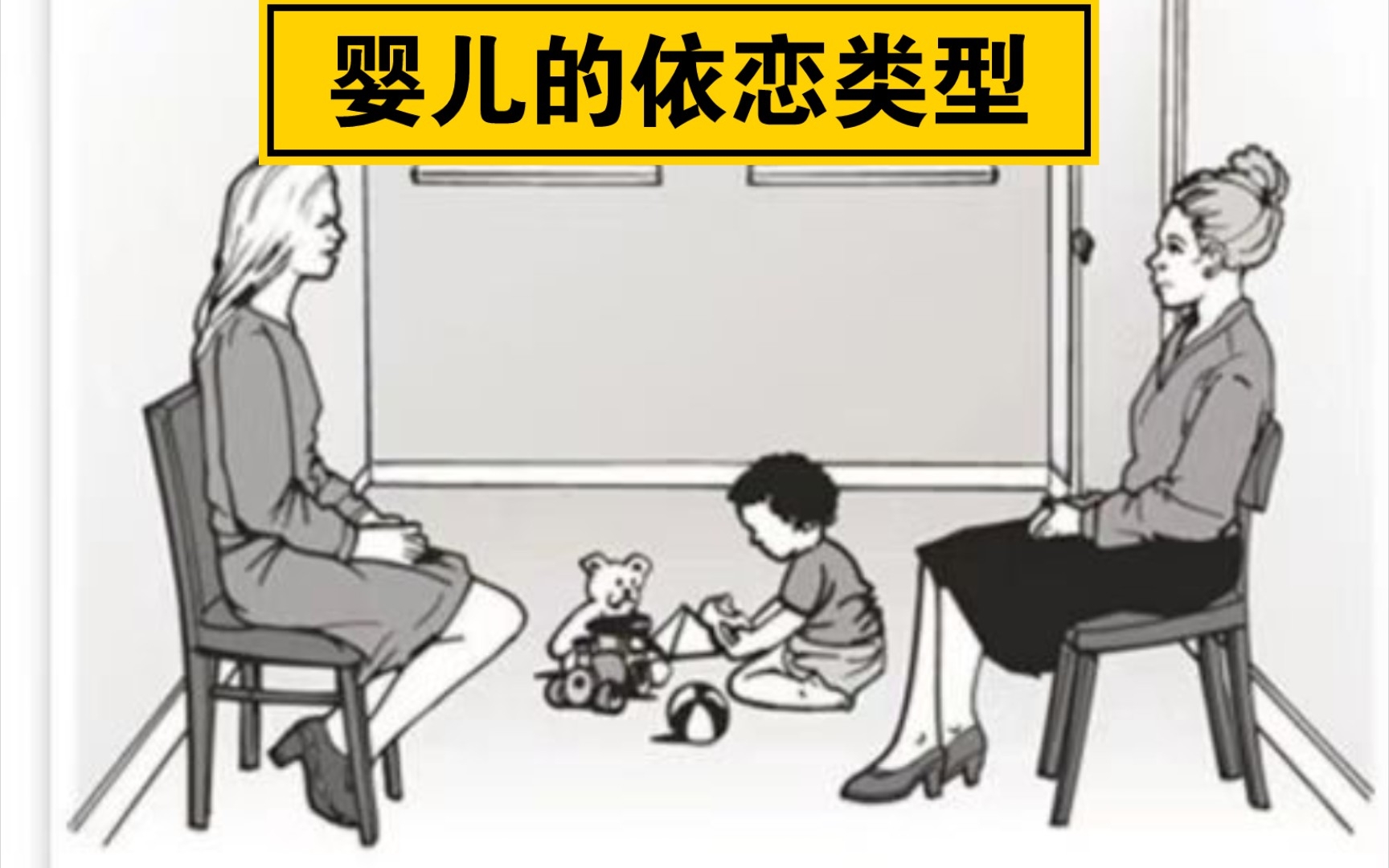 你的孩子害怕陌生人吗？安斯沃思—陌生情境测验：婴儿的依恋类型！