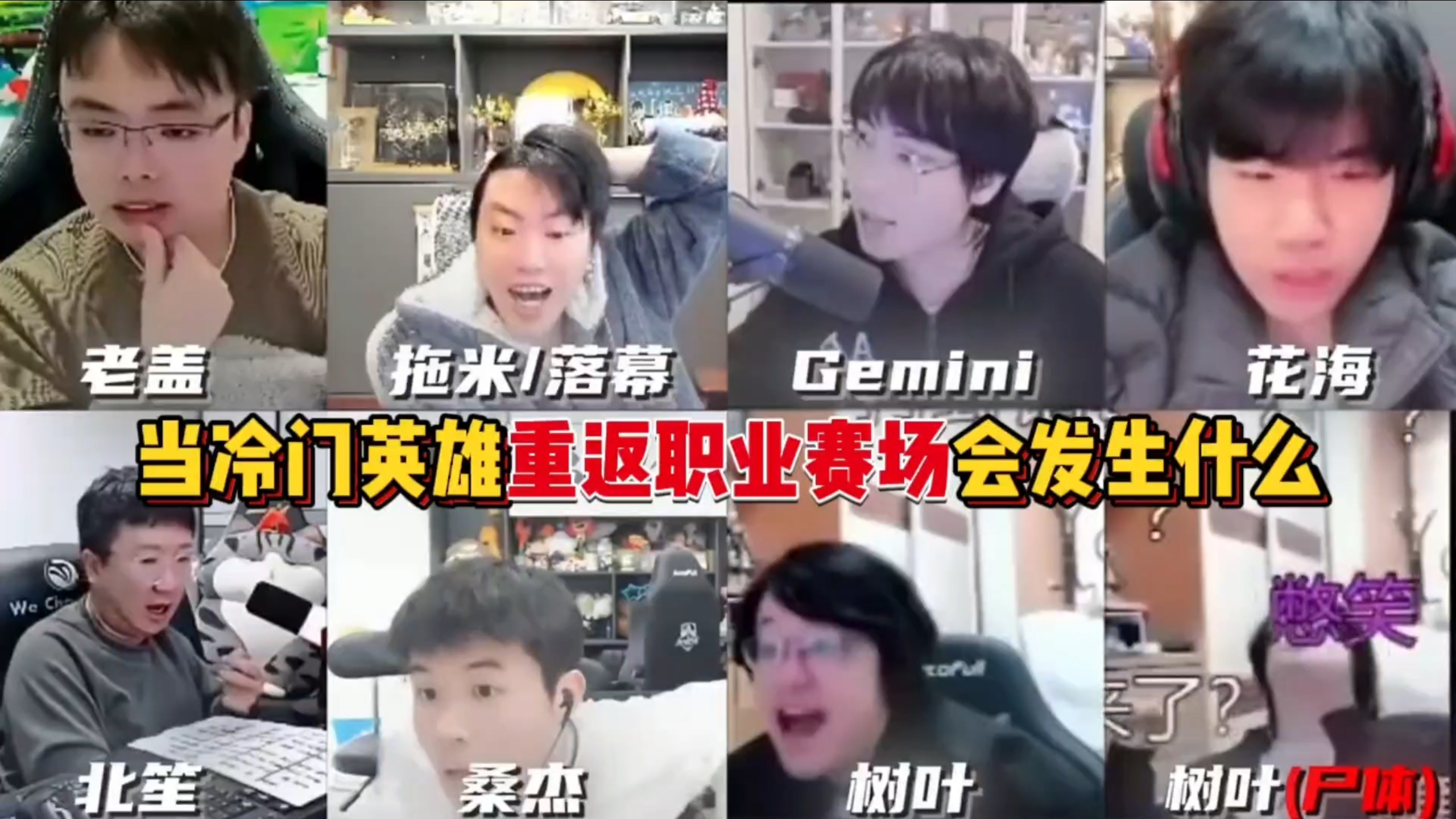 【当冷门英雄重返职业赛场会发生什么】