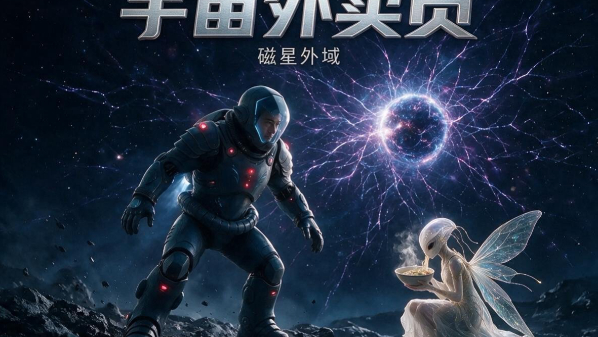 宇宙外卖员：你一脚还没落地人就飞上天了【AI全民制作人】