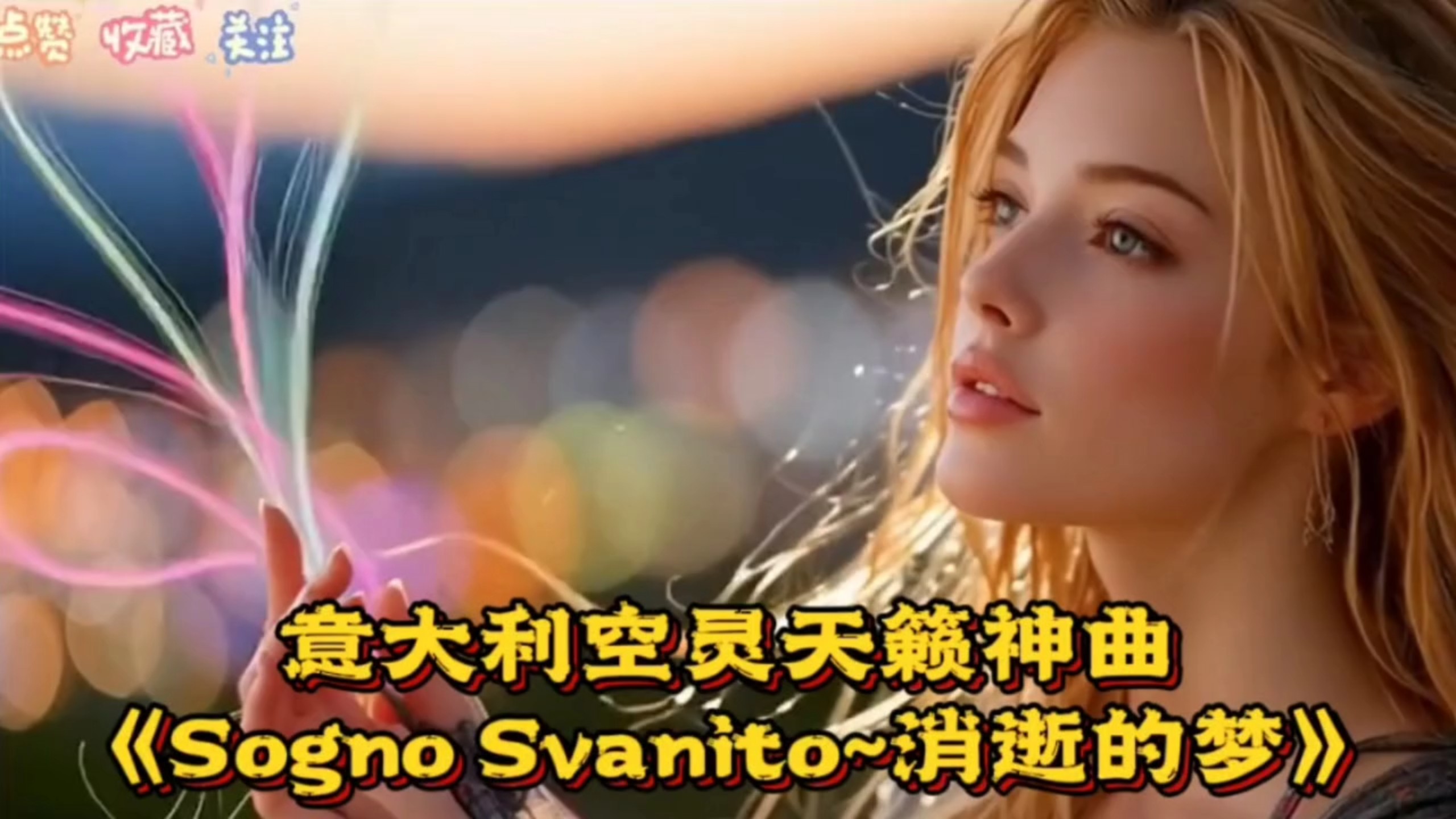 意大利空灵天籁神曲《Sogno Svanito~消逝的梦》