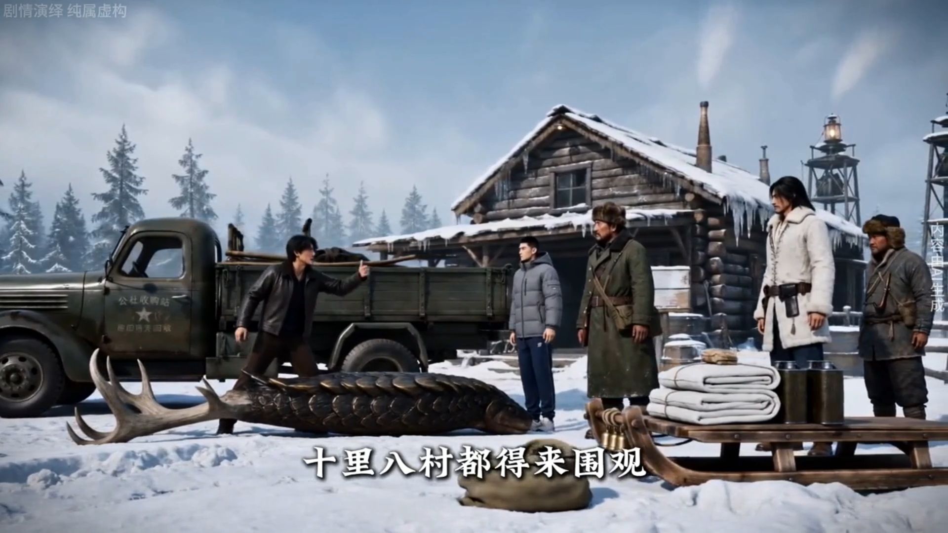 穿越到八十年代的大兴安岭发配到最偏远的哨卡守猎场，意外绑定兽神系统，一步步把荒山变成了大兴安岭最热闹的猎场