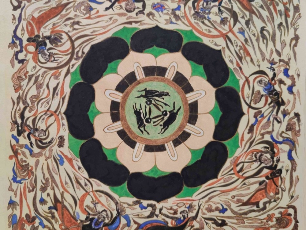 敦煌三兔共耳图，惊艳千年的神秘视觉符号！