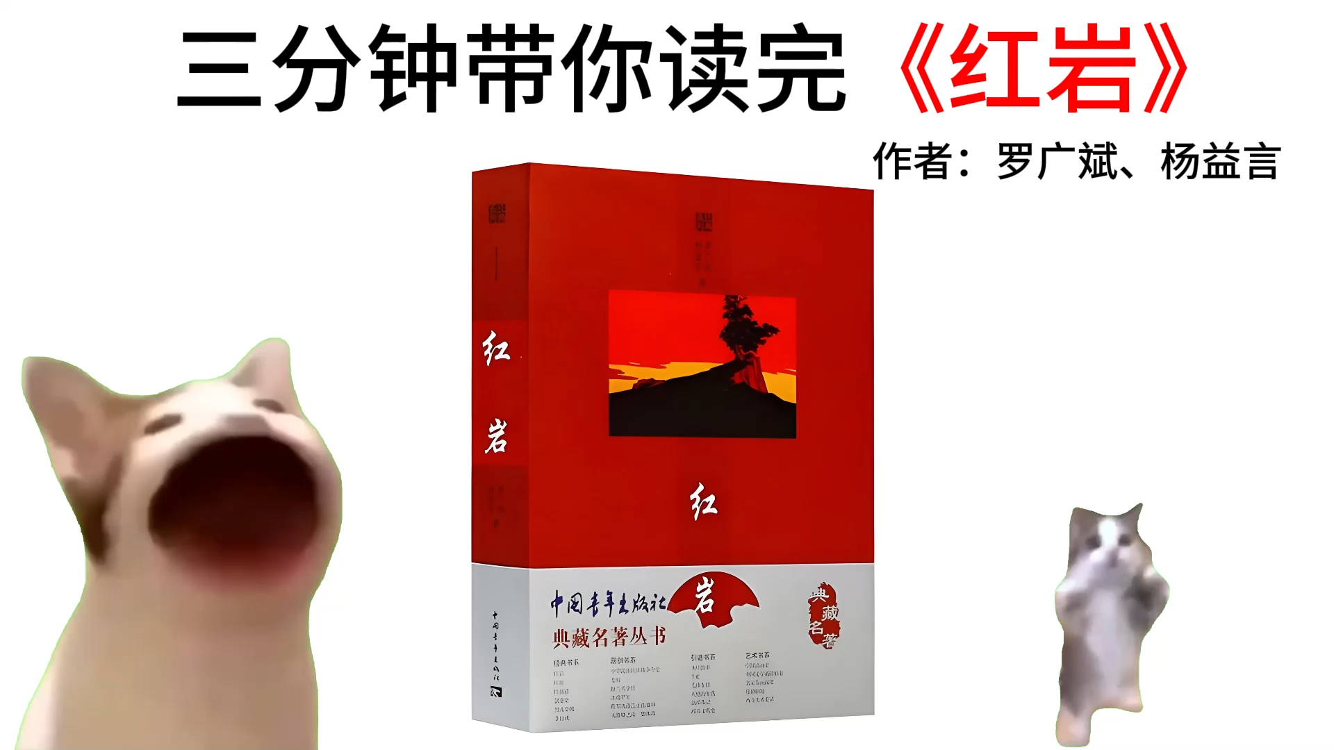 【猫meme】三分钟带你读完《红岩》