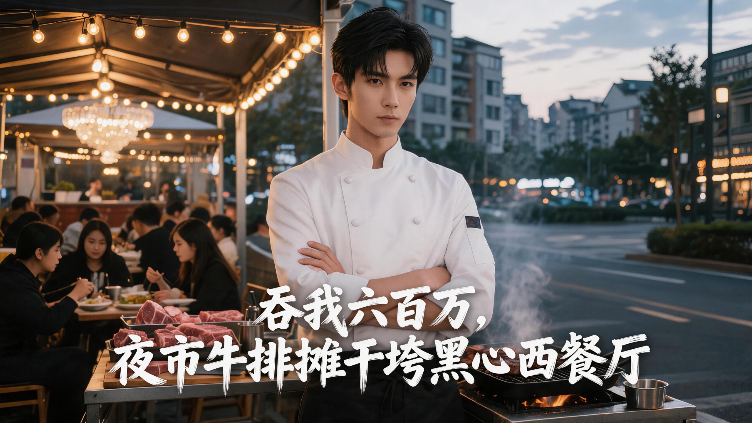 【完结自制短片】吞我六百万，夜市牛排摊干垮黑心西餐厅