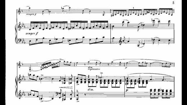 圣桑单簧管奏鸣曲-Camille Saint-Saëns Clarinet Sonata Op. 167 1921
