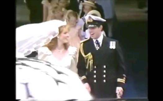 the royal wedding皇家婚礼:约克公爵安德鲁王子婚礼