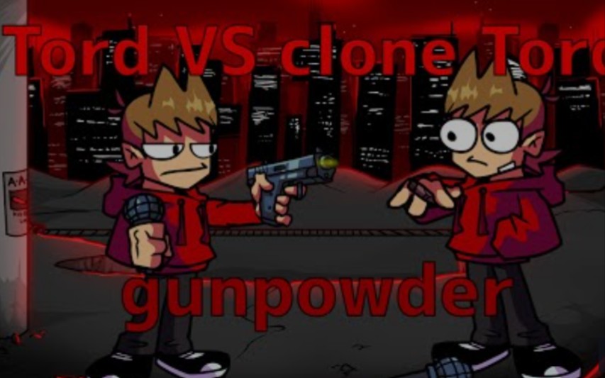 哪个是真的Tord？FNF Tord vs cloneTord Gunfight